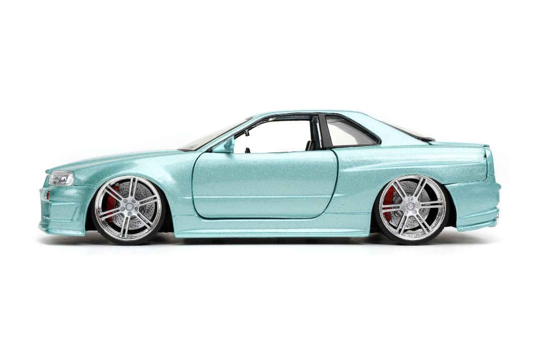 Jada 1/24 "Fast & Furious" Brian's Nissan Skyline GT-R (R34)