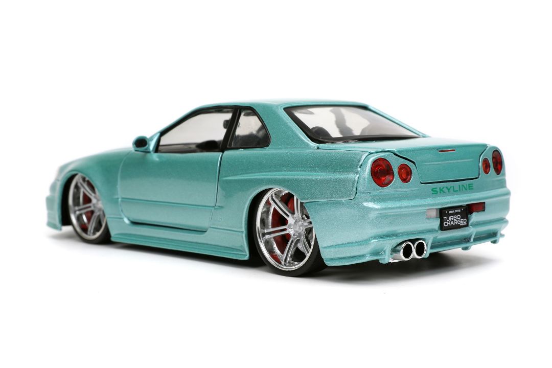 Jada 1/24 "Fast & Furious" Brian's Nissan Skyline GT-R (R34)