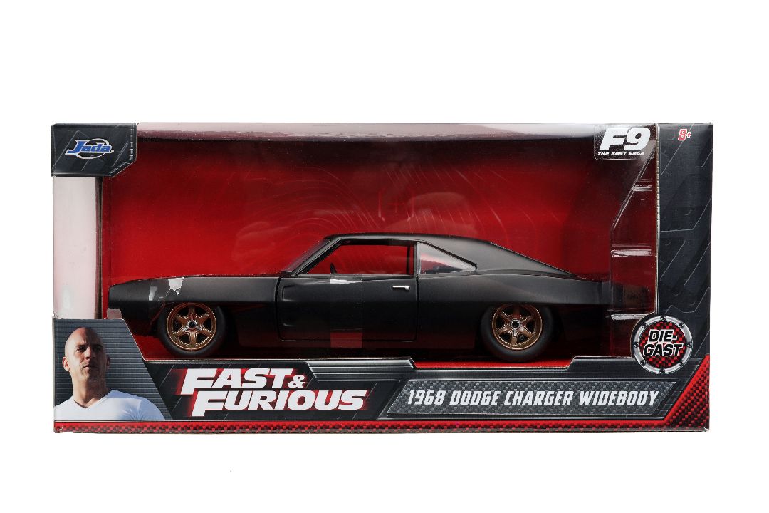 Jada 1/24 "Fast & Furious" Dom's Dodge Charger Widebody