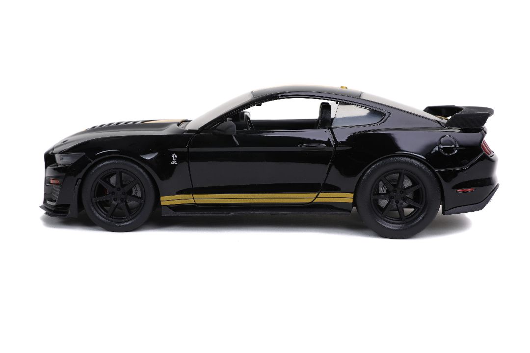 Jada 1/24 "BIGTIME Muscle" 2020 Ford Mustang Shelby GT500 - Blk - Click Image to Close