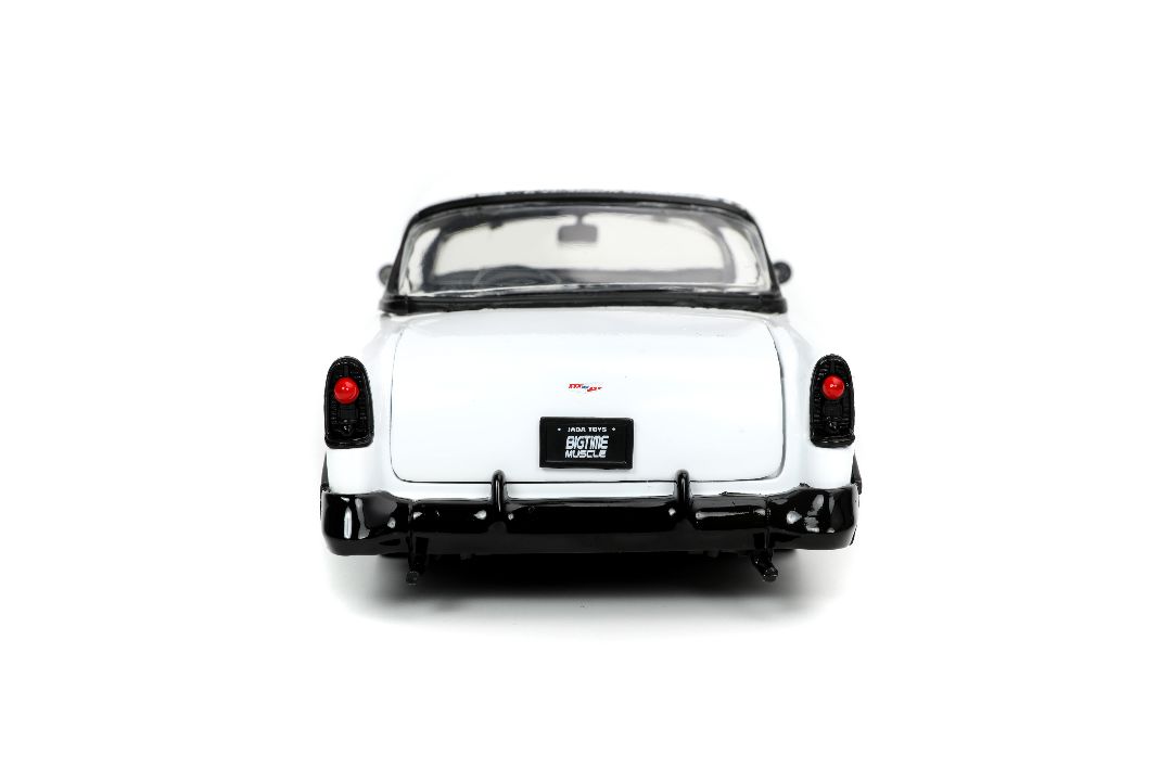 Jada 1/24 "BIGTIME Muscle" 1956 Chevy Bel Air - Grey/White