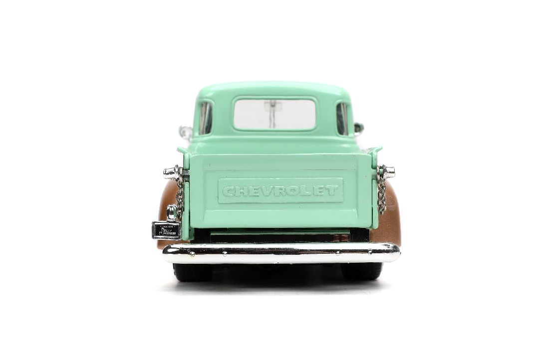 Jada 1/24 "Just Trucks" 1953 Chevy Pickup w/Rack - Light Green