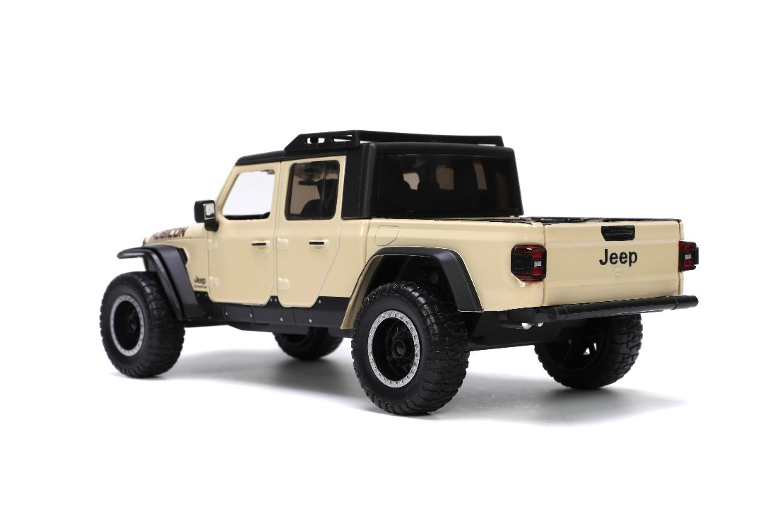 Jada 1/24 "Just Trucks" 2020 Jeep Gladiator w/ rack - Click Image to Close