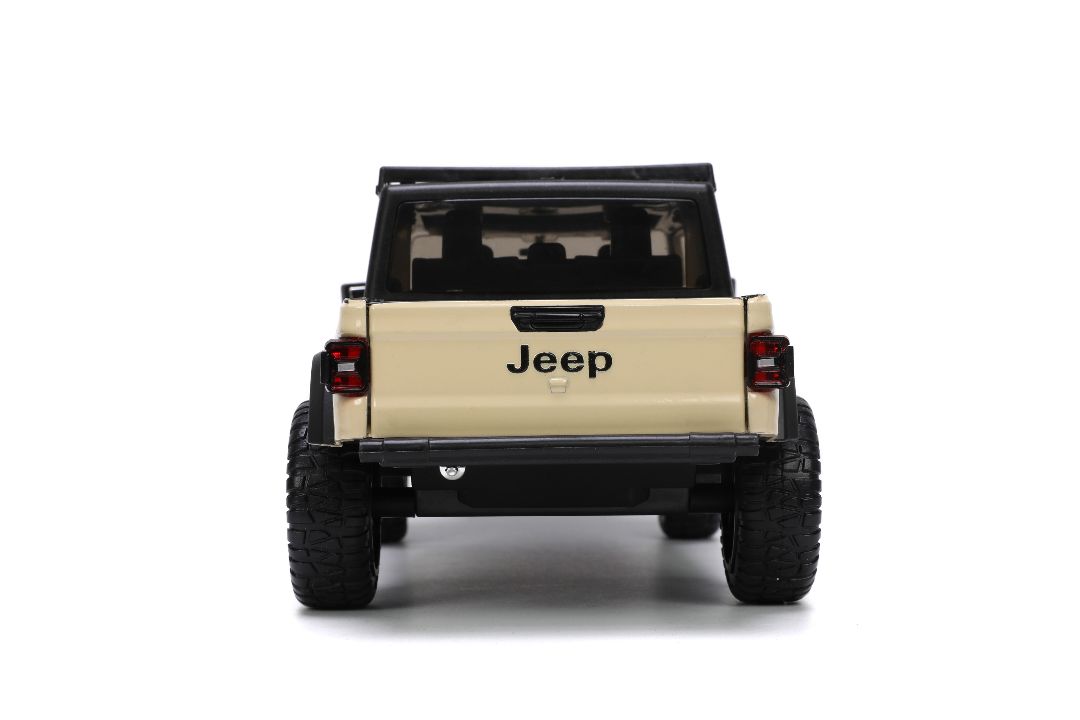 Jada 1/24 "Just Trucks" 2020 Jeep Gladiator w/ rack - Click Image to Close