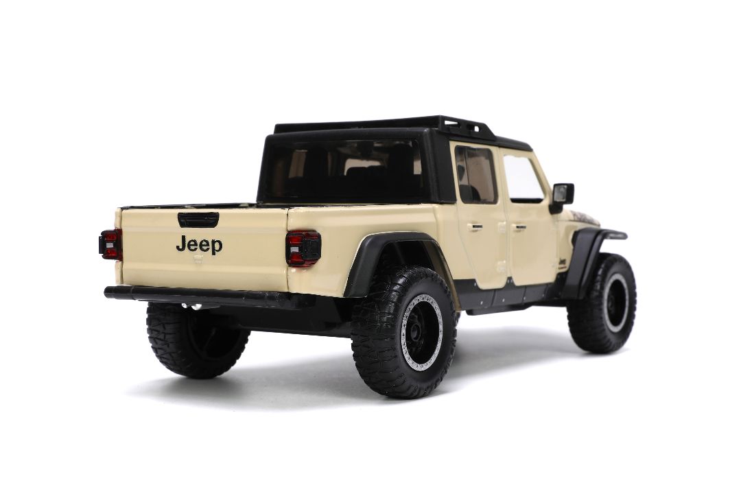 Jada 1/24 "Just Trucks" 2020 Jeep Gladiator w/ rack - Click Image to Close