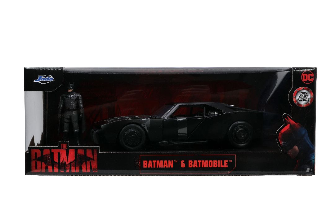 Jada 1/24 "Batman Animated Series" 2022 Batmobile W/Batman