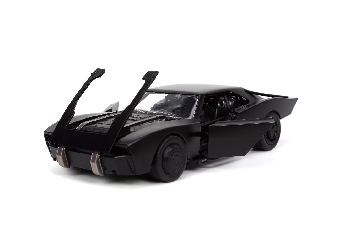 Jada 1/24 "Batman Animated Series" 2022 Batmobile W/Batman - Click Image to Close