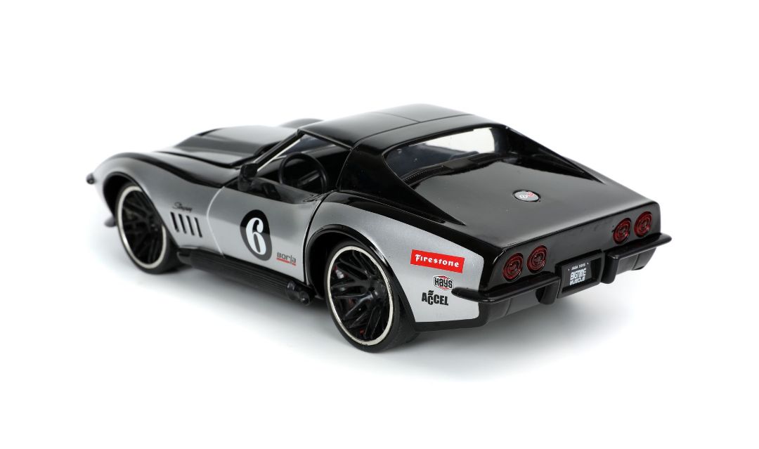 Jada 1/24 "BIGTIME Muscle" 1969 Corvette Stingray - Click Image to Close