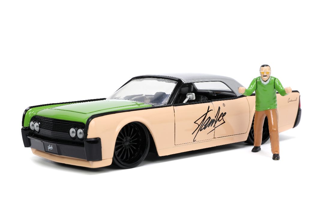 Jada 1/24 "Hollywood Rides" 1963 Lincoln Continental with Stan - Click Image to Close