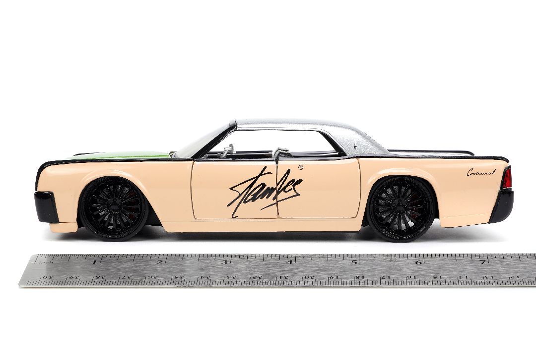 Jada 1/24 "Hollywood Rides" 1963 Lincoln Continental with Stan