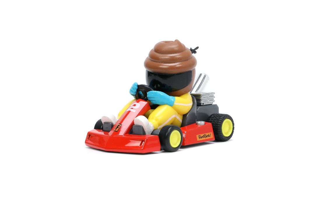 Jada 3.5" Fart Karts With Pullback & Sound - The S Kid