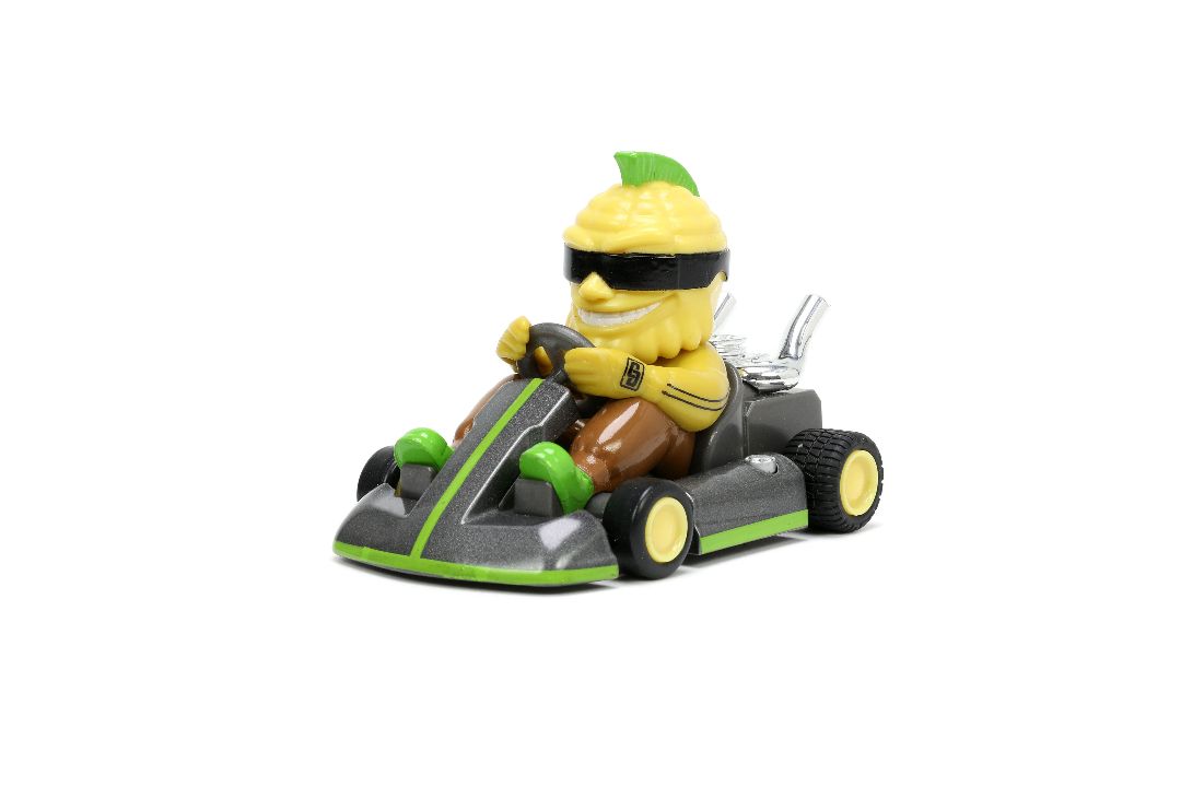 Jada 3.5" Fart Karts With Pullback & Sound - Captain Corn