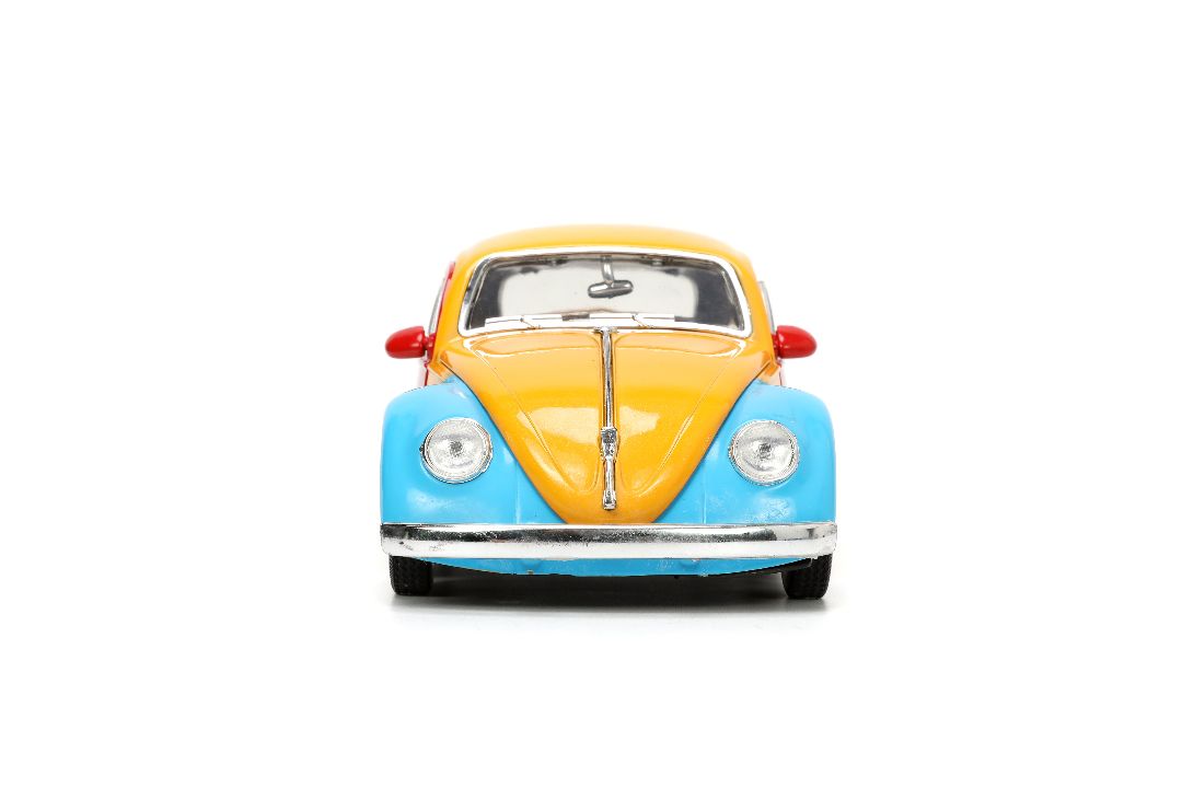 Jada 1/24 "Hollywood Rides" Sesame Street 1959 VW Beetle - Click Image to Close