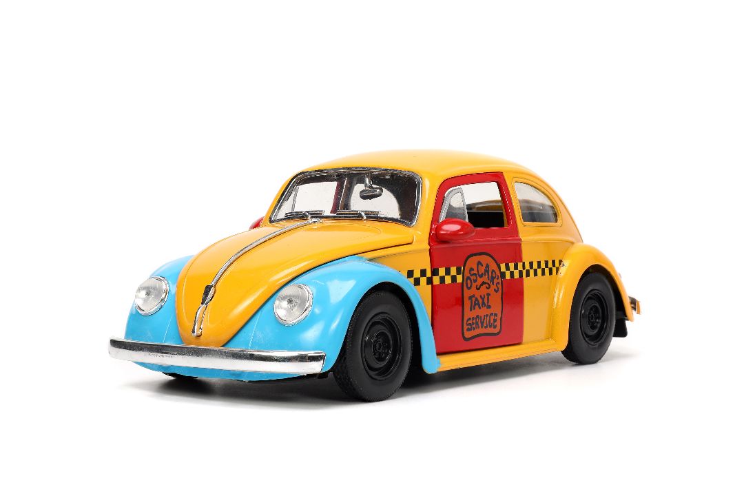 Jada 1/24 "Hollywood Rides" Sesame Street 1959 VW Beetle - Click Image to Close