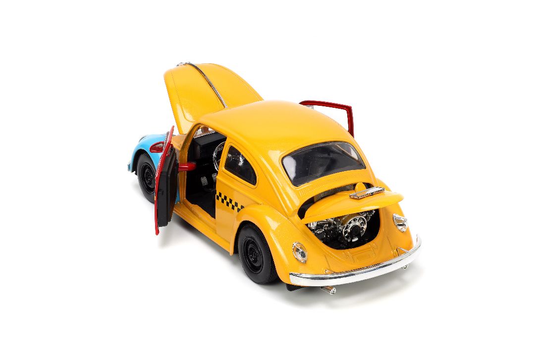 Jada 1/24 "Hollywood Rides" Sesame Street 1959 VW Beetle - Click Image to Close