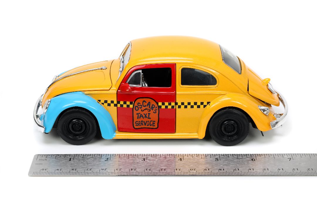 Jada 1/24 "Hollywood Rides" Sesame Street 1959 VW Beetle - Click Image to Close