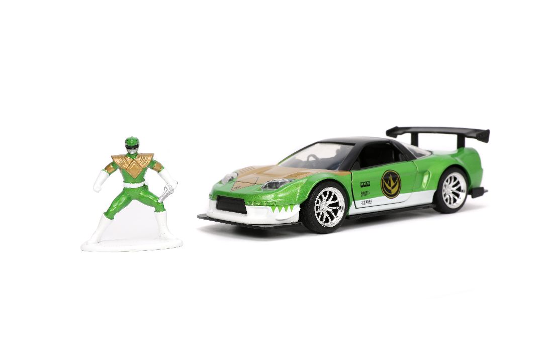 Jada 1/32 "Hollywood Rides" 2002 Honda NSX with Green Ranger - Click Image to Close