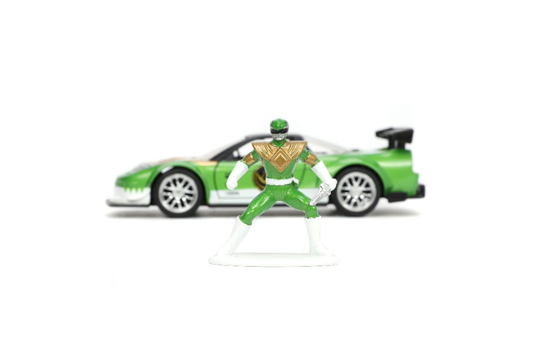 Jada 1/32 "Hollywood Rides" 2002 Honda NSX with Green Ranger - Click Image to Close