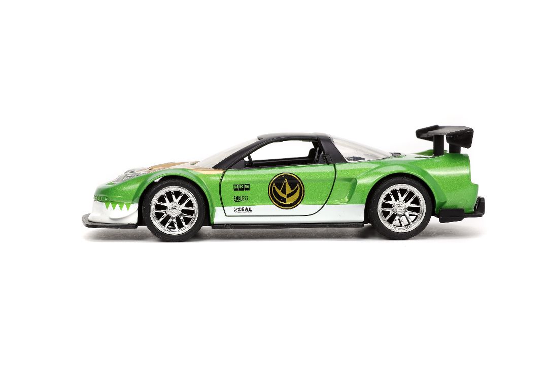 Jada 1/32 "Hollywood Rides" 2002 Honda NSX with Green Ranger