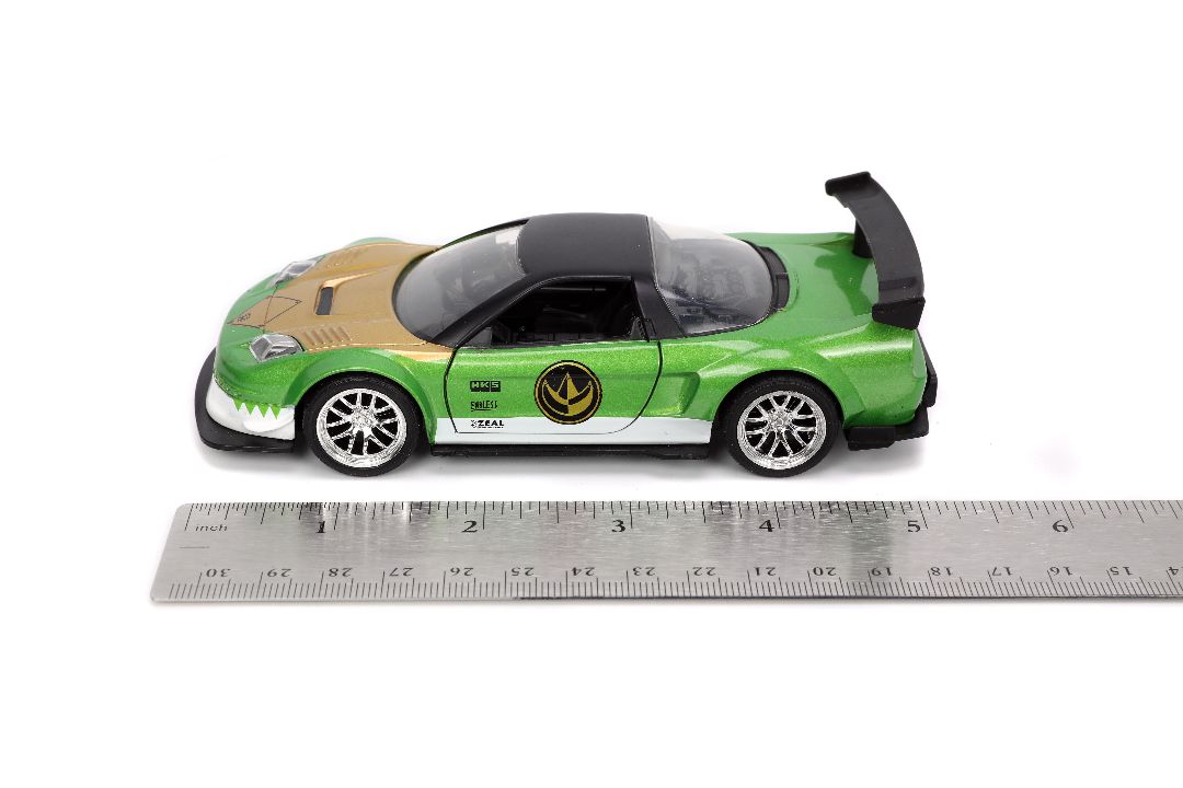 Jada 1/32 "Hollywood Rides" 2002 Honda NSX with Green Ranger - Click Image to Close