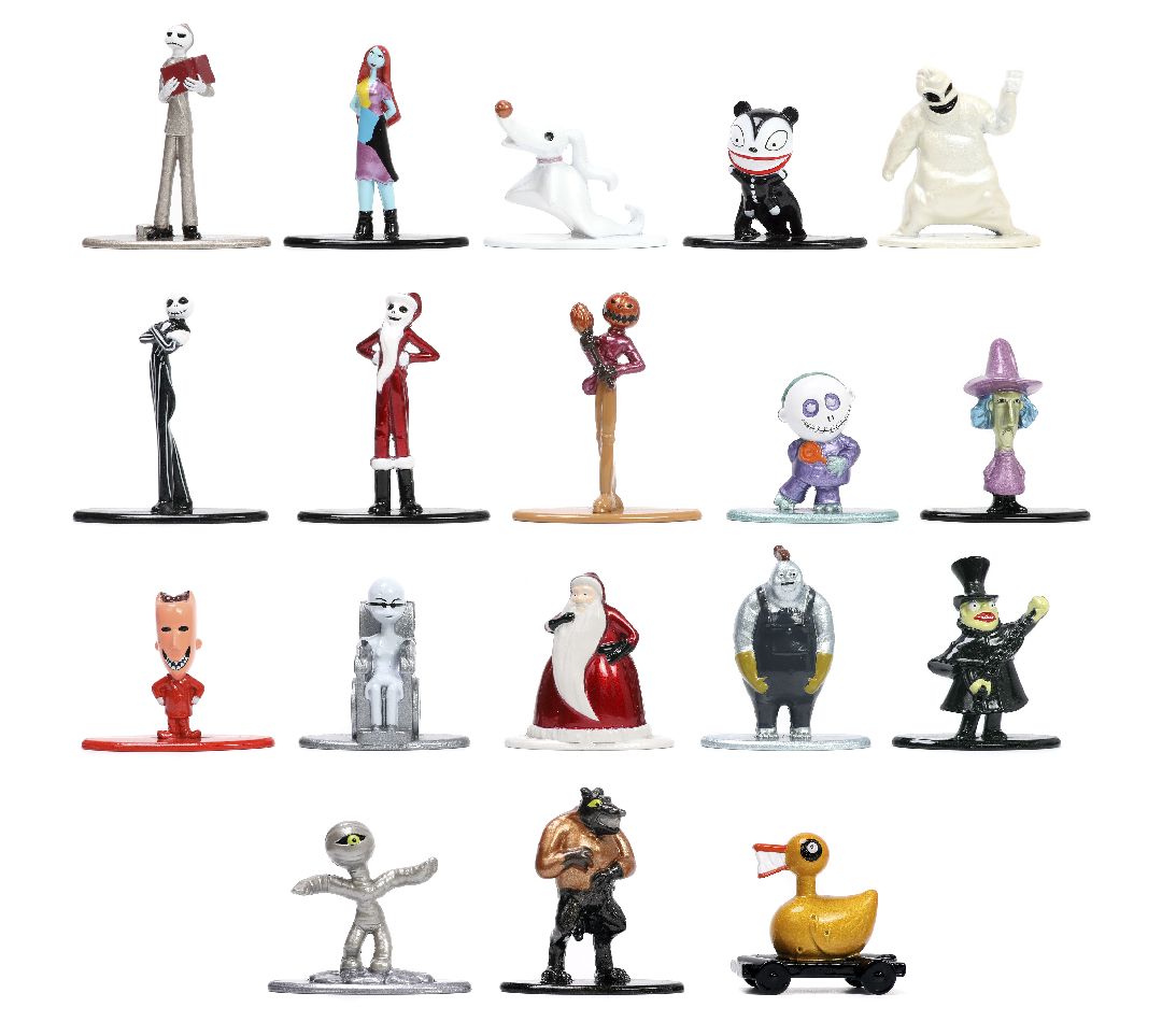 Jada 1.65" Nano Metalfigs Disney Nightmare Before Christmas (18) - Click Image to Close