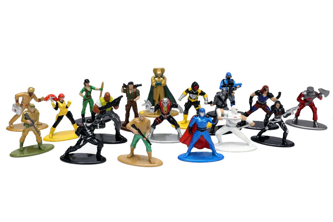 Jada 1.65" Nano Metalfigs GI JOE : 18-Pack - Click Image to Close