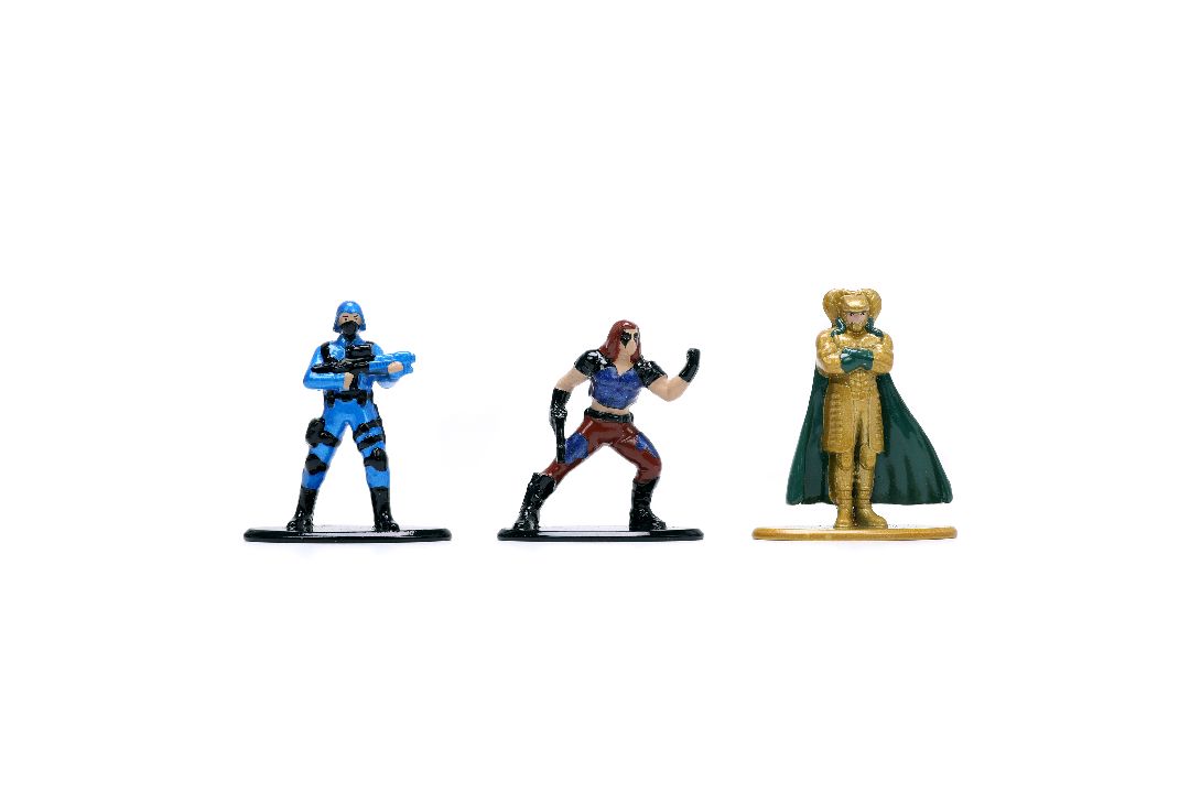 Jada 1.65" Nano Metalfigs GI JOE : 18-Pack