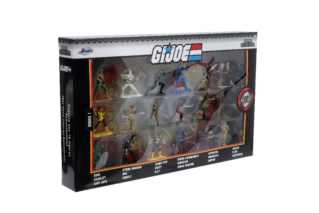 Jada 1.65" Nano Metalfigs GI JOE : 18-Pack - Click Image to Close