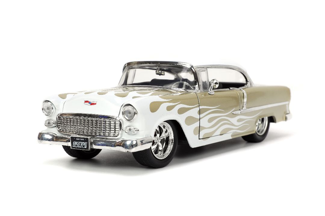 Jada 1/24 "BIGTIME Muscle" 1955 Chevy Bel Air - Click Image to Close