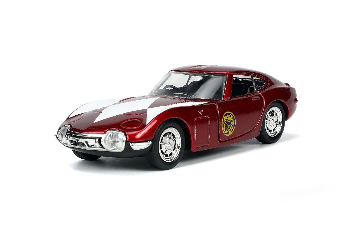 Jada 1/32 1967 Toyota 2000GT with Red Ranger - Click Image to Close