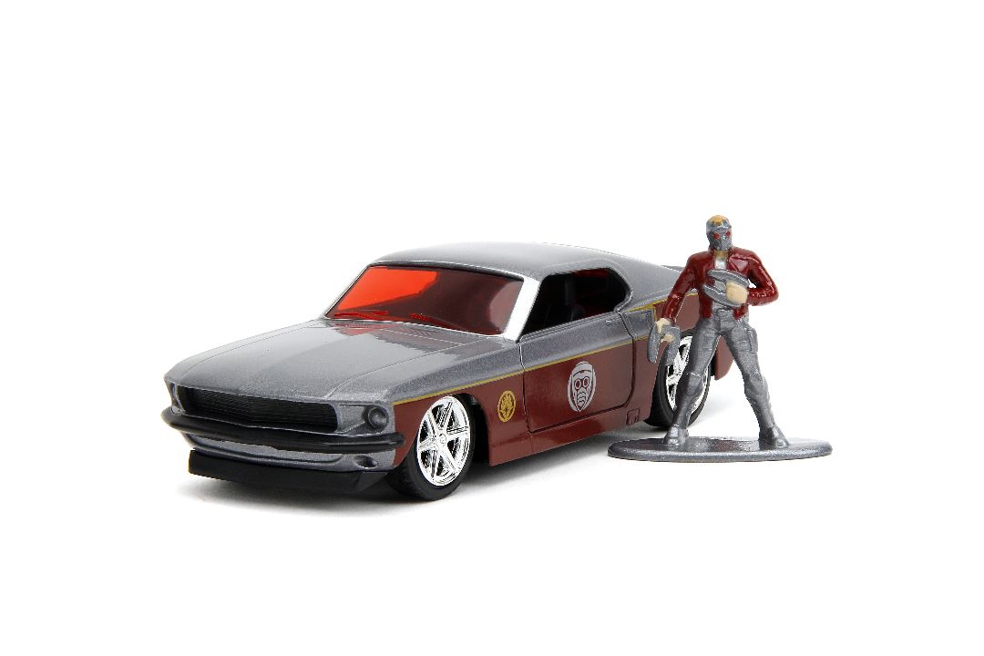 Jada 1/32 "Hollywood Rides" Marvel 1969 Ford Mustang W/Star-Lord