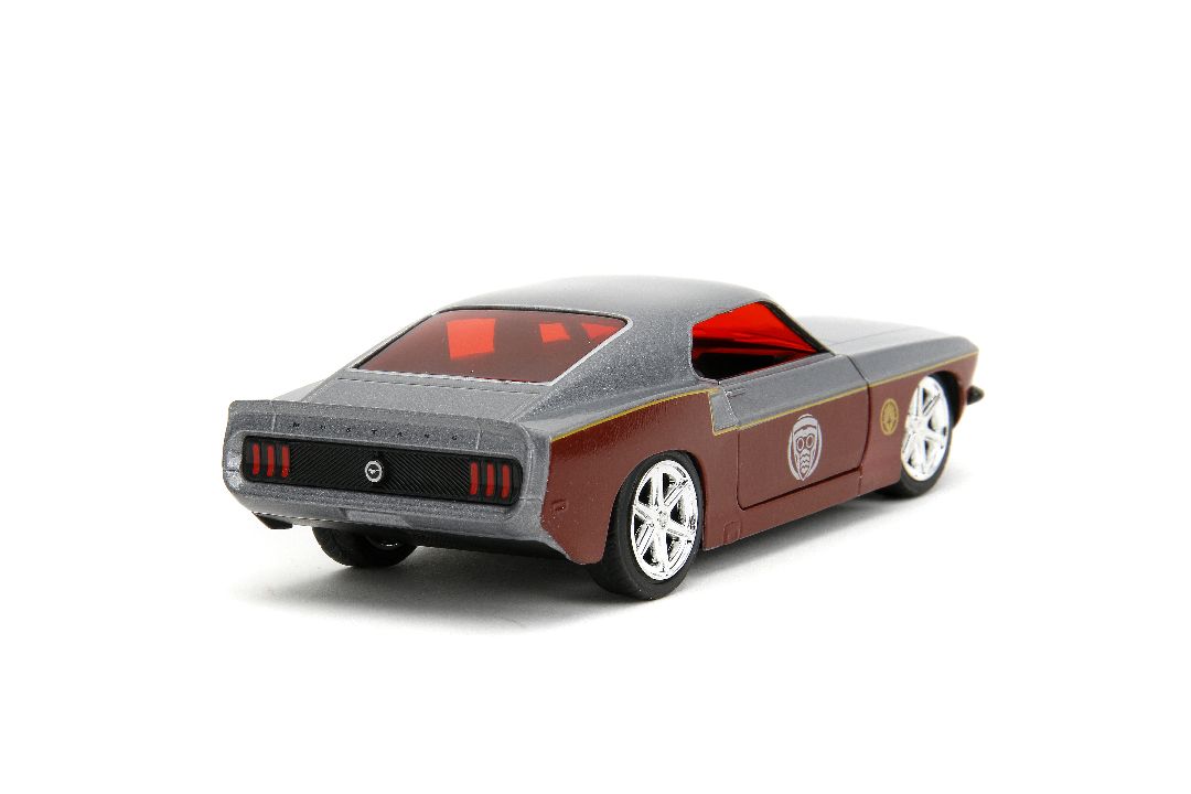 Jada 1/32 "Hollywood Rides" Marvel 1969 Ford Mustang W/Star-Lord - Click Image to Close