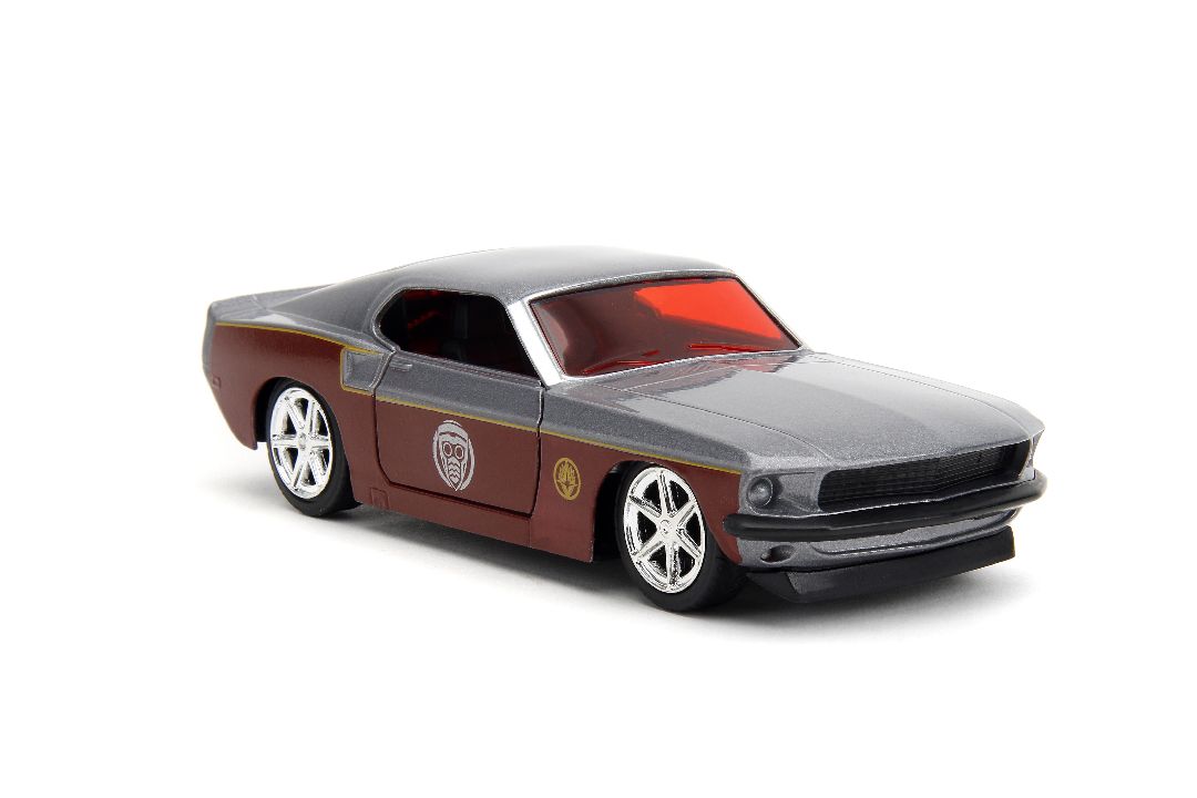 Jada 1/32 "Hollywood Rides" Marvel 1969 Ford Mustang W/Star-Lord - Click Image to Close