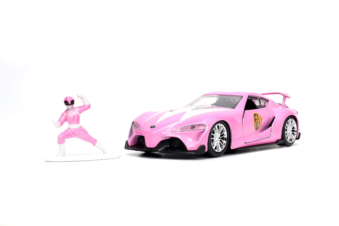 Jada 1/32 "Hollywood Rides" Toyota FT-1 Concept with Pink Ranger