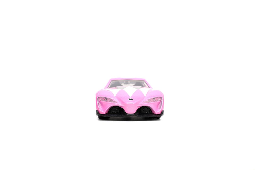 Jada 1/32 "Hollywood Rides" Toyota FT-1 Concept with Pink Ranger - Click Image to Close