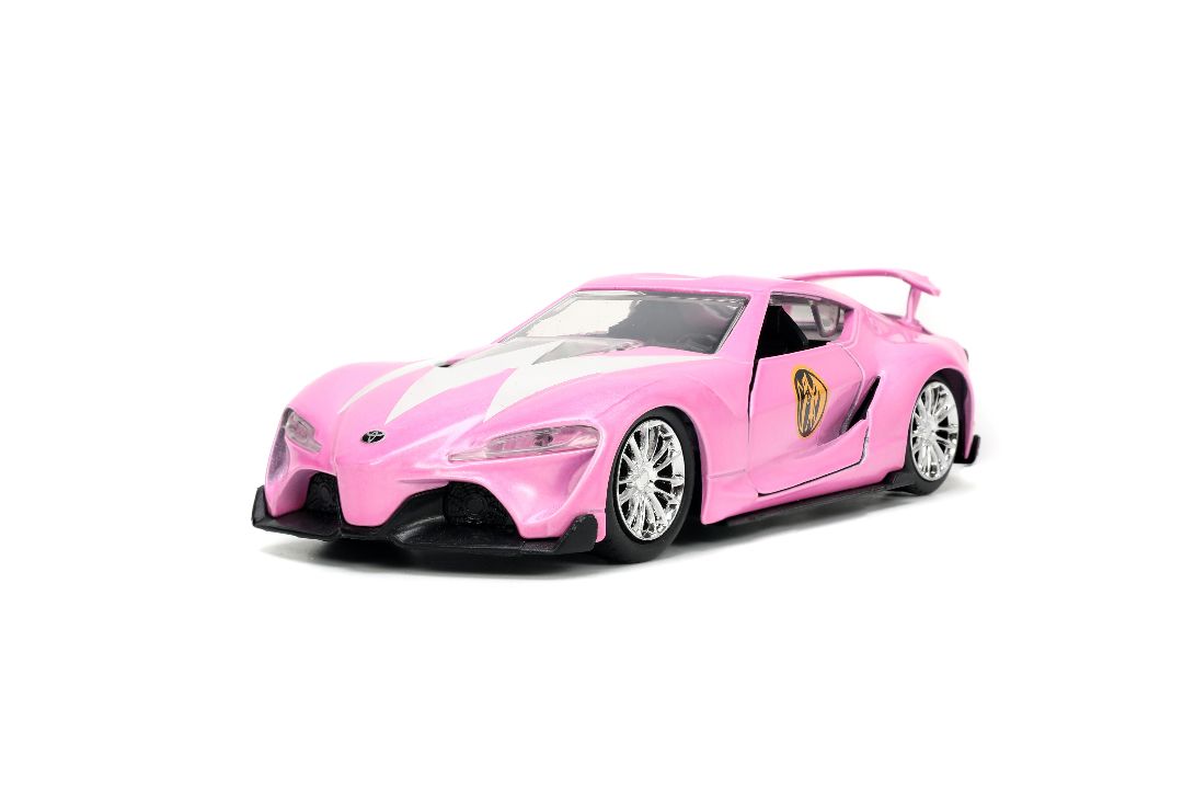 Jada 1/32 "Hollywood Rides" Toyota FT-1 Concept with Pink Ranger