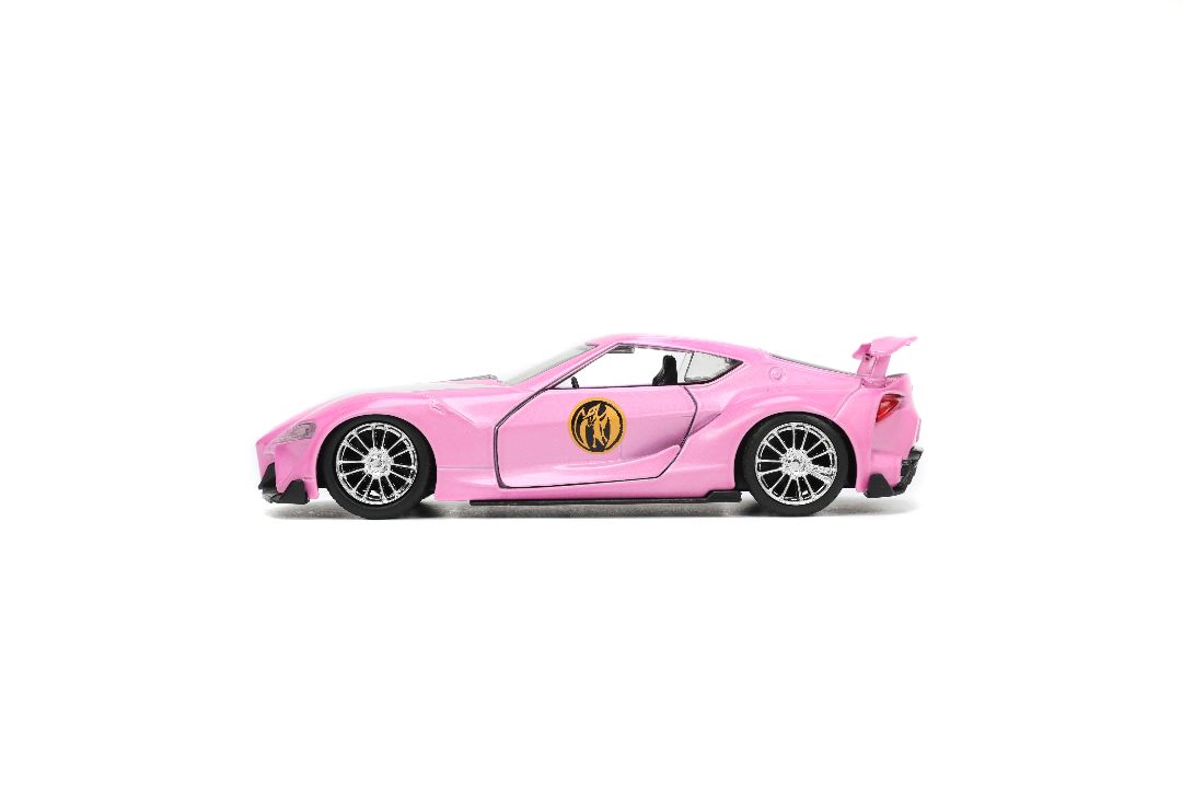 Jada 1/32 "Hollywood Rides" Toyota FT-1 Concept with Pink Ranger