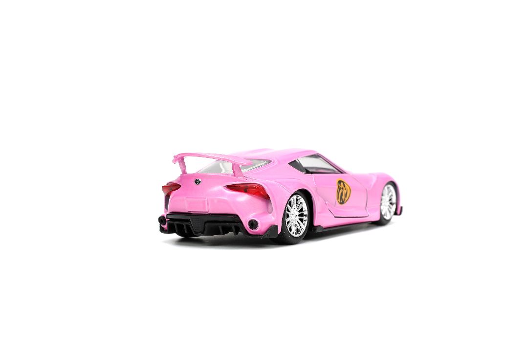 Jada 1/32 "Hollywood Rides" Toyota FT-1 Concept with Pink Ranger