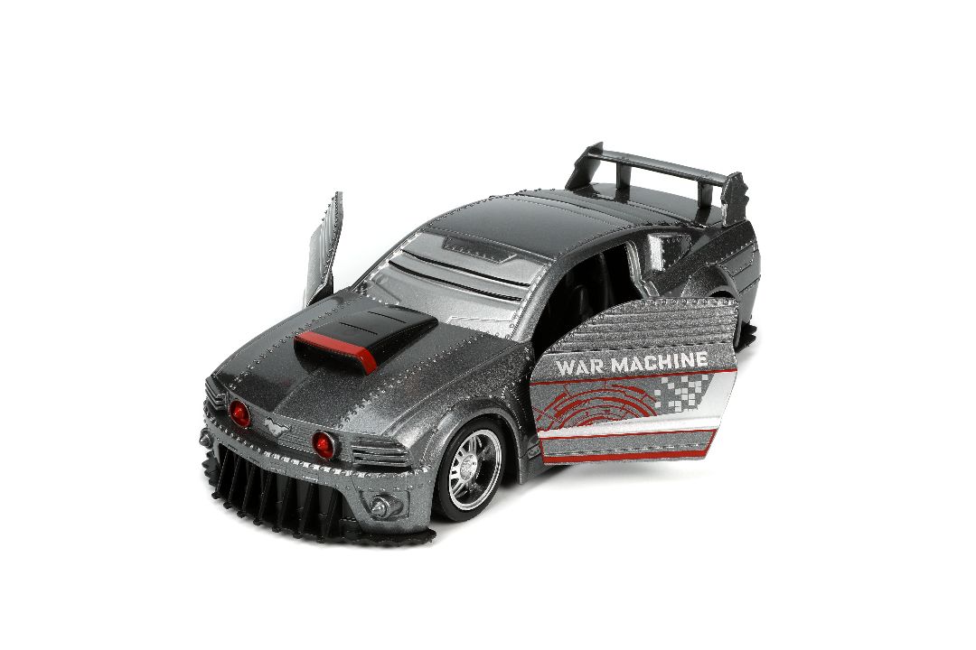 Jada 1/32 "Hollywood Rides" Ford Mustang with War Machine - Click Image to Close