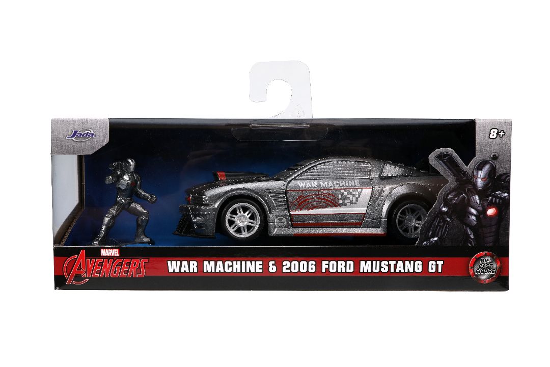 Jada 1/32 "Hollywood Rides" Ford Mustang with War Machine