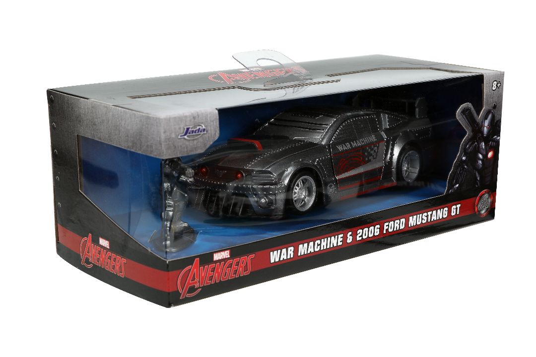 Jada 1/32 "Hollywood Rides" Ford Mustang with War Machine