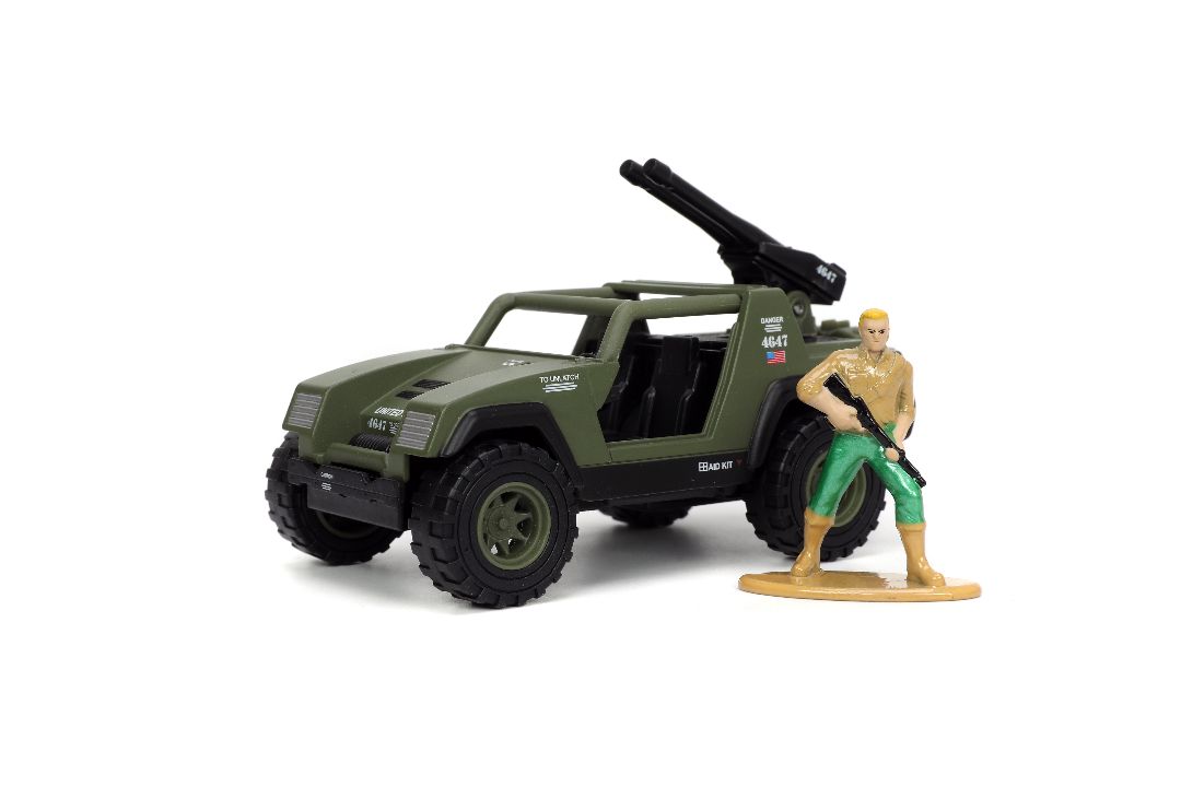 Jada 1/32 "Hollywood Rides" GI JOE VAMP with Duke - Click Image to Close