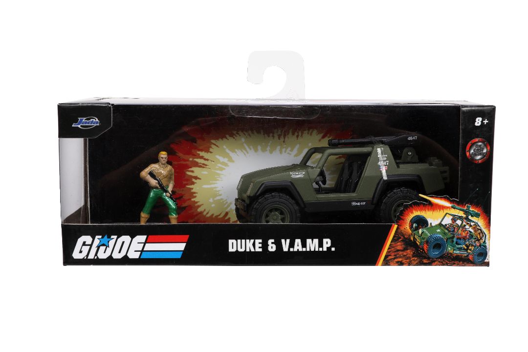 Jada 1/32 "Hollywood Rides" GI JOE VAMP with Duke