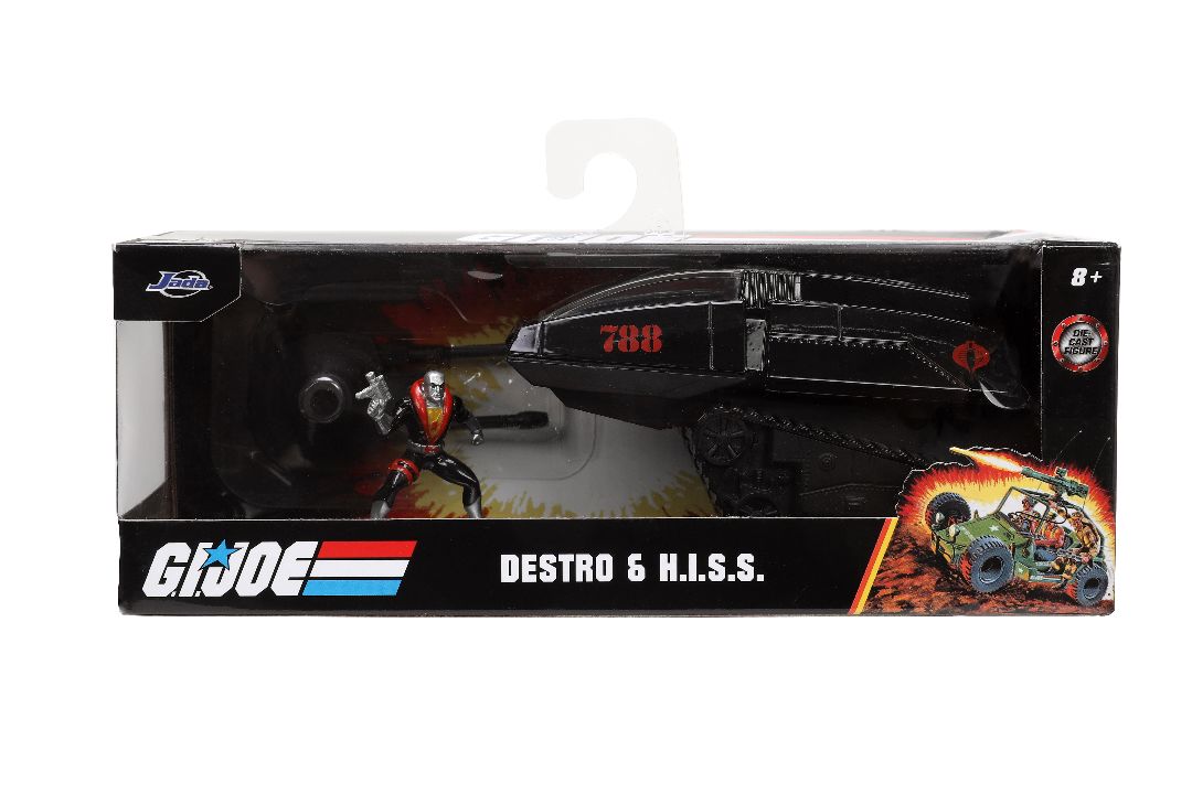 Jada 1/32 "Hollywood Rides" G.I. Joe Hiss with Destro