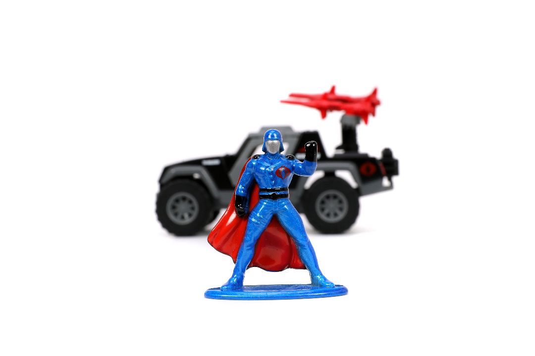 Jada 1/32 GI Joe Stinger with Cobra Commander - Click Image to Close