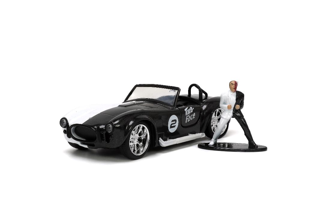 Jada 1/32 "Hollywood Rides" DC Comics 1965 Shelby Cobra Two Face
