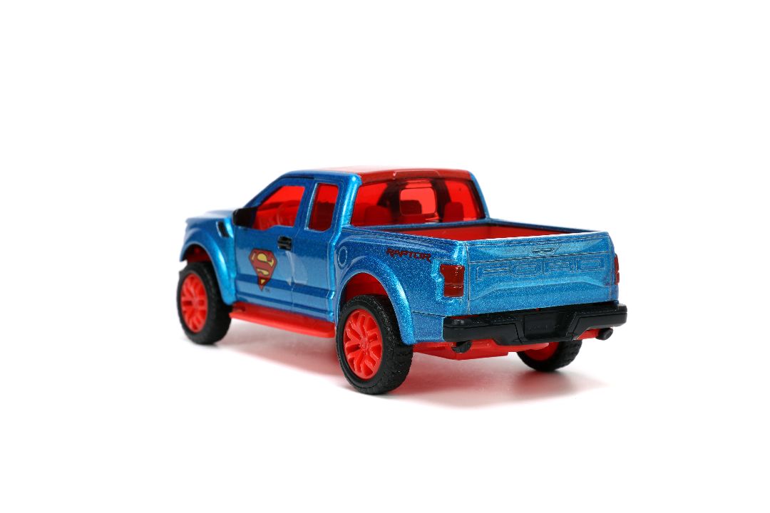 Jada 1/32 "Hollywood Rides" Marvel 2017 F-150 Raptor w/Superman - Click Image to Close