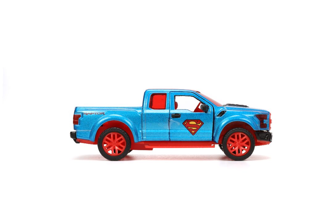 Jada 1/32 "Hollywood Rides" Marvel 2017 F-150 Raptor w/Superman - Click Image to Close