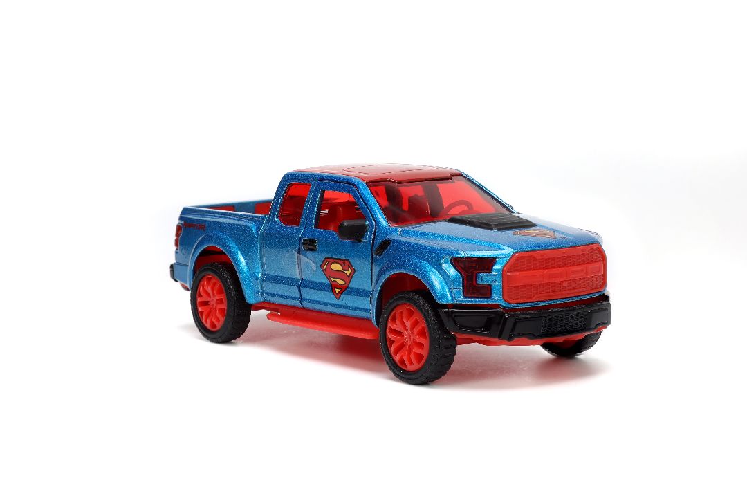 Jada 1/32 "Hollywood Rides" Marvel 2017 F-150 Raptor w/Superman - Click Image to Close