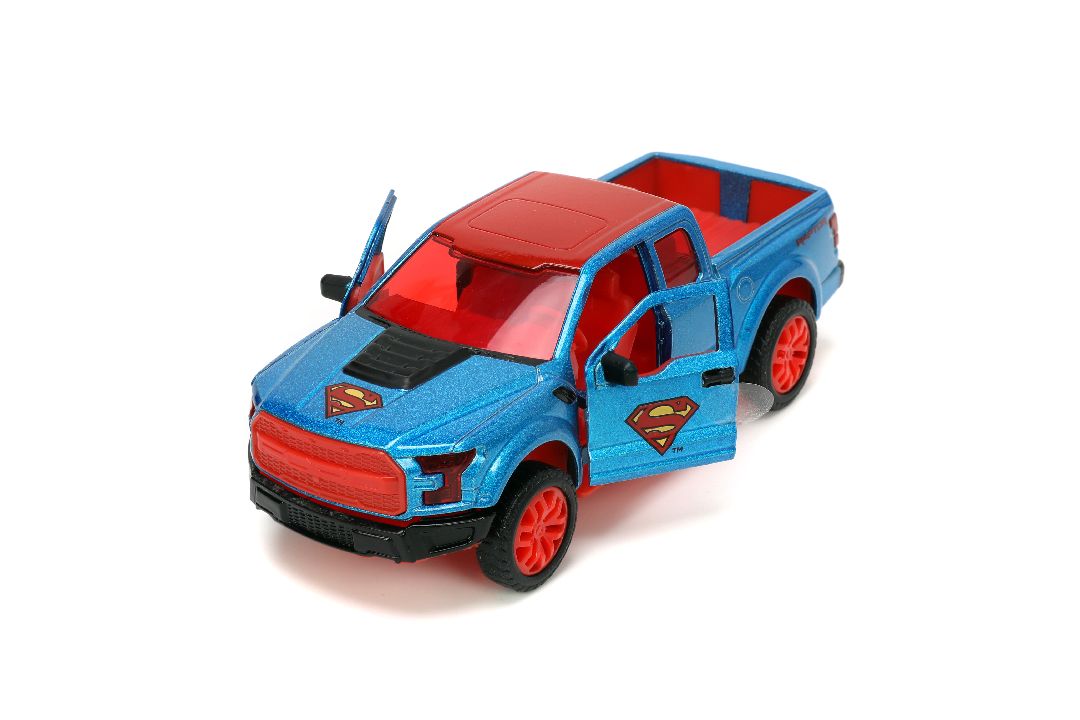 Jada 1/32 "Hollywood Rides" Marvel 2017 F-150 Raptor w/Superman - Click Image to Close